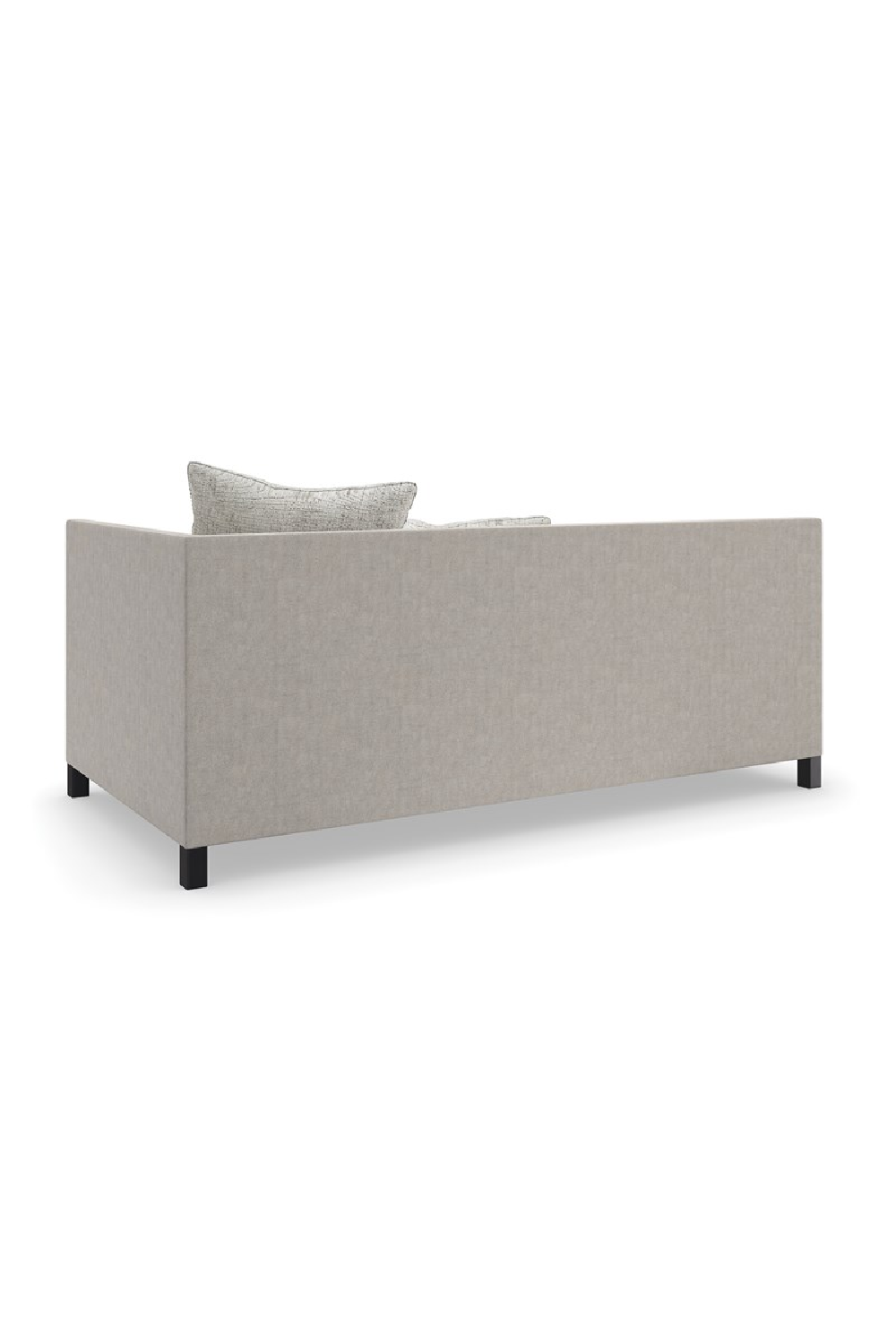 Light Gray Sectional Chair | Caracole Tuxedo | Oroa.com