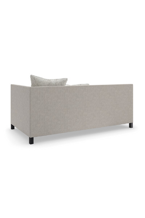 Light Gray Sectional Chair | Caracole Tuxedo | Oroa.com
