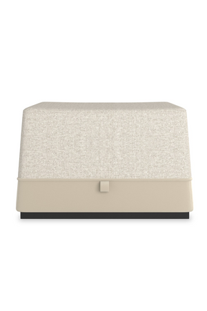 Gray Tweed Ottoman | Caracole Et Voila | Oroa.com