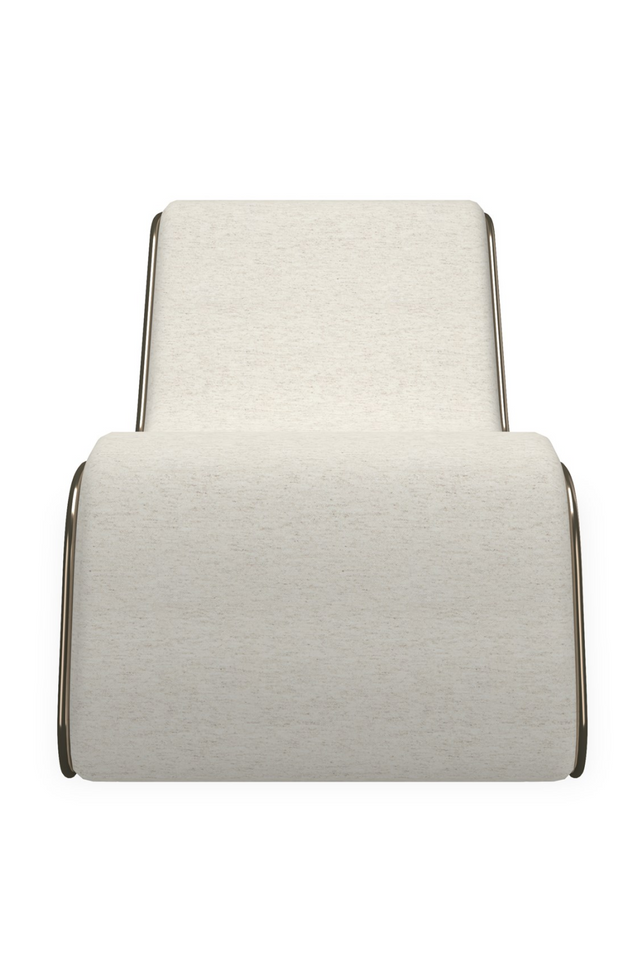 Modern Sculptural Chaise | Caracole Parallax | Oroa.com