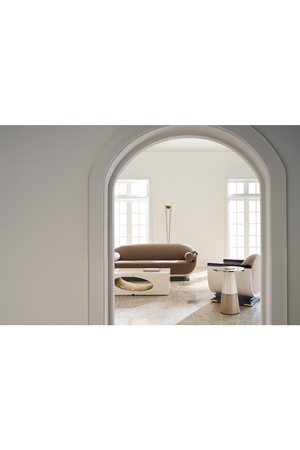 Scooped Frame Sofa | Caracole Helena | Oroa.com