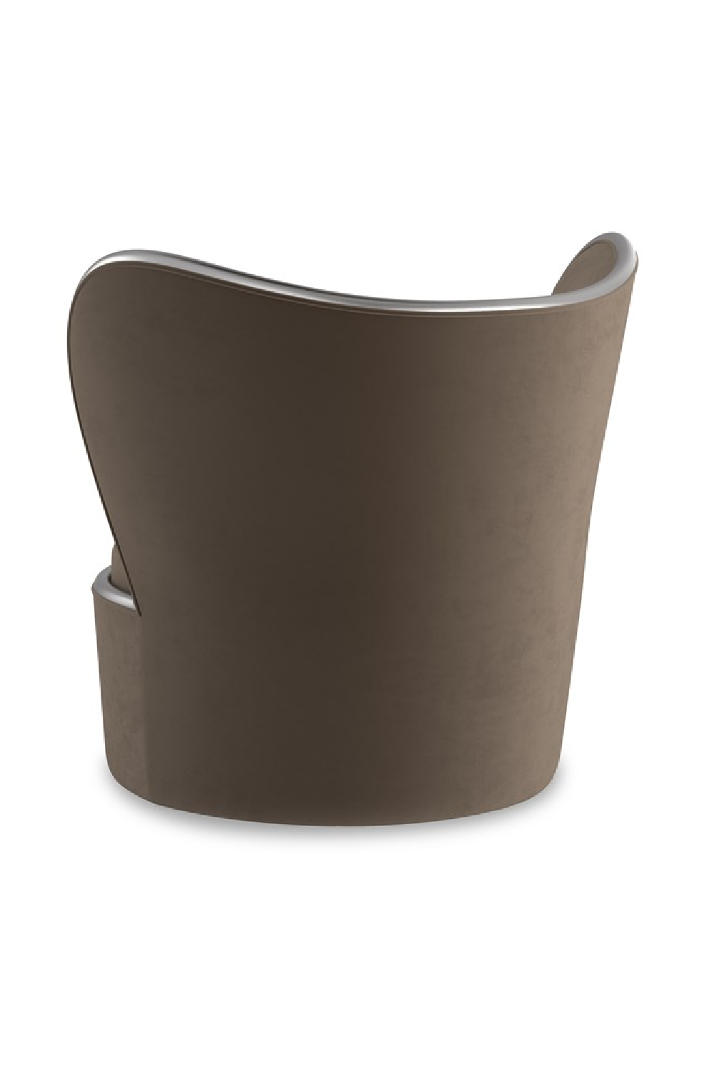Dark Taupe Swivel Chair | Caracole Mariposa | Oroa.com