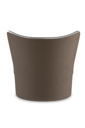 Dark Taupe Swivel Chair | Caracole Mariposa | Oroa.com