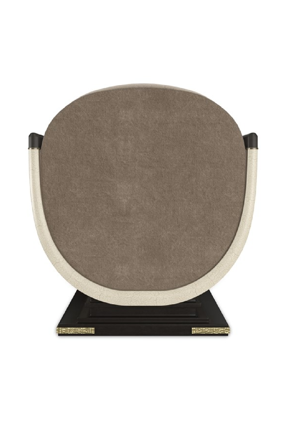 Scooped Frame Accent Chair | Caracole Helena | Oroa.com