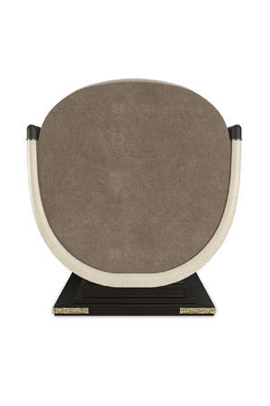 Scooped Frame Accent Chair | Caracole Helena | Oroa.com