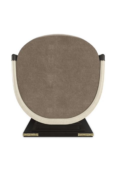 Scooped Frame Accent Chair | Caracole Helena | Oroa.com