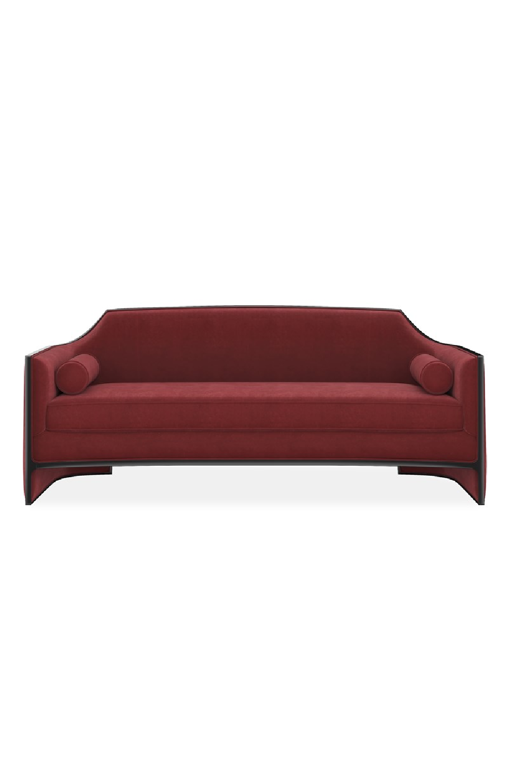 Velvet Angular Sofa | Caracole The Cat's Meow | Oroa.com