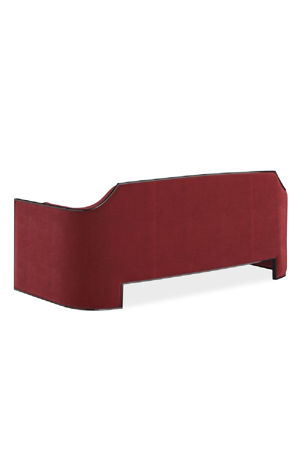 Velvet Angular Sofa | Caracole The Cat's Meow | Oroa.com