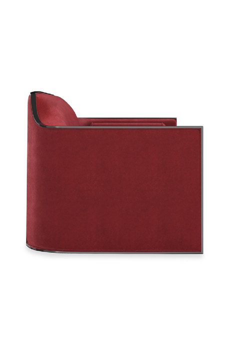 Velvet Angular Sofa | Caracole The Cat's Meow | Oroa.com