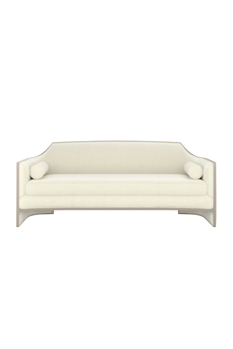 White Velvet Sofa | Caracole The Cat's Meow | Oroa.com