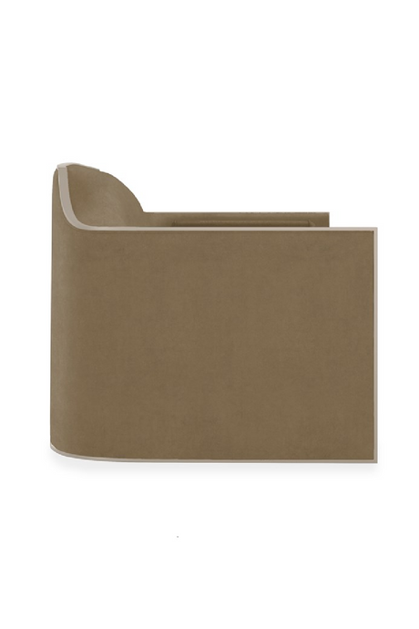 Velvet Angular Sofa | Caracole The Cat's Meow | Oroa.com