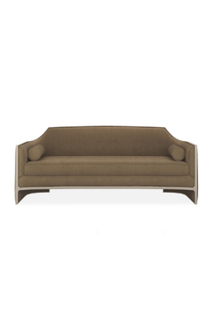 Velvet Angular Sofa | Caracole The Cat's Meow | Oroa.com