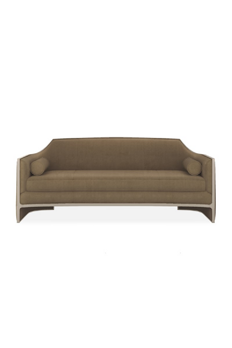 Velvet Angular Sofa | Caracole The Cat's Meow | Oroa.com