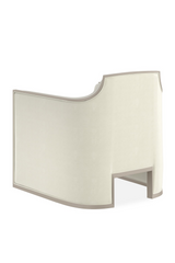 Velvet Upholstered Lounge Chair | Caracole The Cat's Meow | Oroa.com
