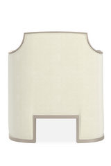 Velvet Upholstered Lounge Chair | Caracole The Cat's Meow | Oroa.com