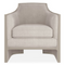 Velvet Angular Lounge Chair | Caracole The Cat's Meow | Oroa.com