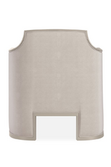 Velvet Angular Lounge Chair | Caracole The Cat's Meow | Oroa.com