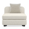 Ivory Linen Sectional Chair | Caracole Lumi | Oroa.com