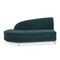 Green Velvet Sectional Sofa | Caracole Three's Company | Oroa.com