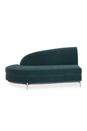 Green Velvet Sectional Sofa | Caracole Three's Company | Oroa.com