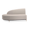 Beige Velvet Sectional Sofa | Caracole Three's Company | Oroa.com