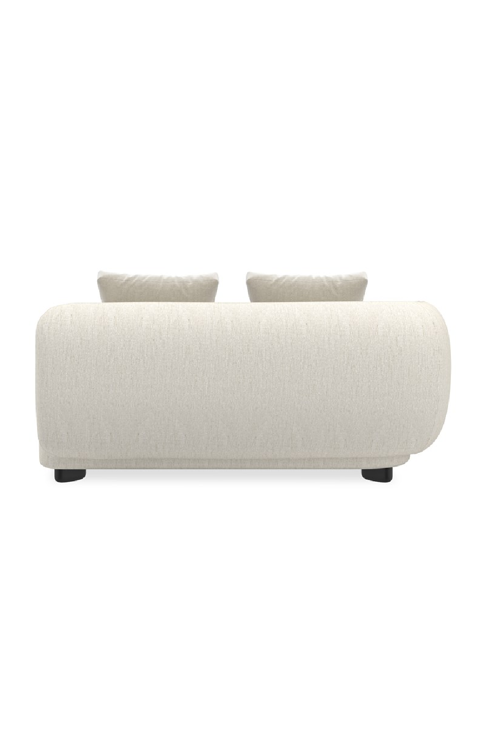 Ivory Linen Sectional Chair | Caracole Lumi | Oroa.com