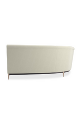 White Velvet Sectional Sofa | Caracole Three's Company | Oroa.com