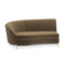 Brown Velvet Sectional Sofa | Caracole Three's Company | Oroa.com