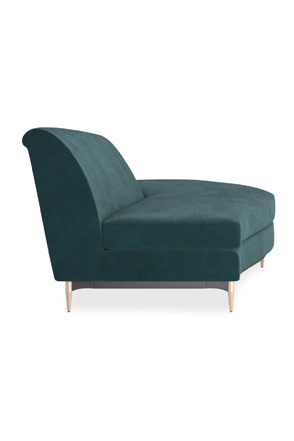 Green Velvet Sectional Sofa | Caracole Three's Company | Oroa.com