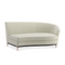 White Velvet Sectional Sofa | Caracole Three's Company | Oroa.com