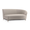 Beige Velvet Sectional Sofa | Caracole Three's Company | Oroa.com
