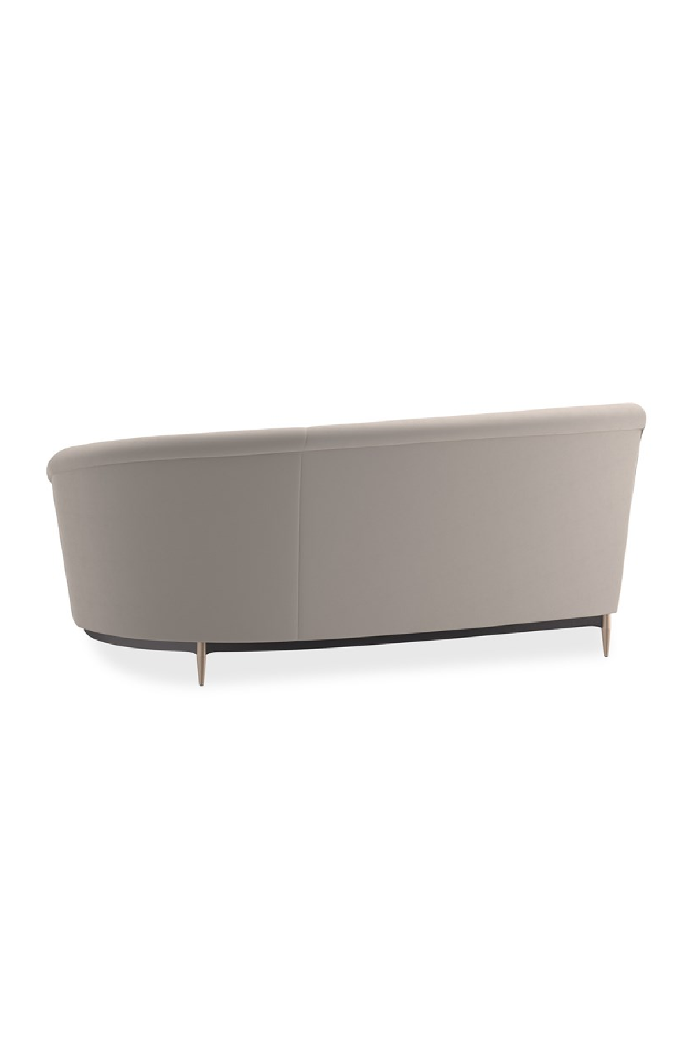 Beige Velvet Sectional Sofa | Caracole Three's Company | Oroa.com