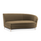 Brown Velvet Sectional Sofa | Caracole Three's Company | Oroa.com