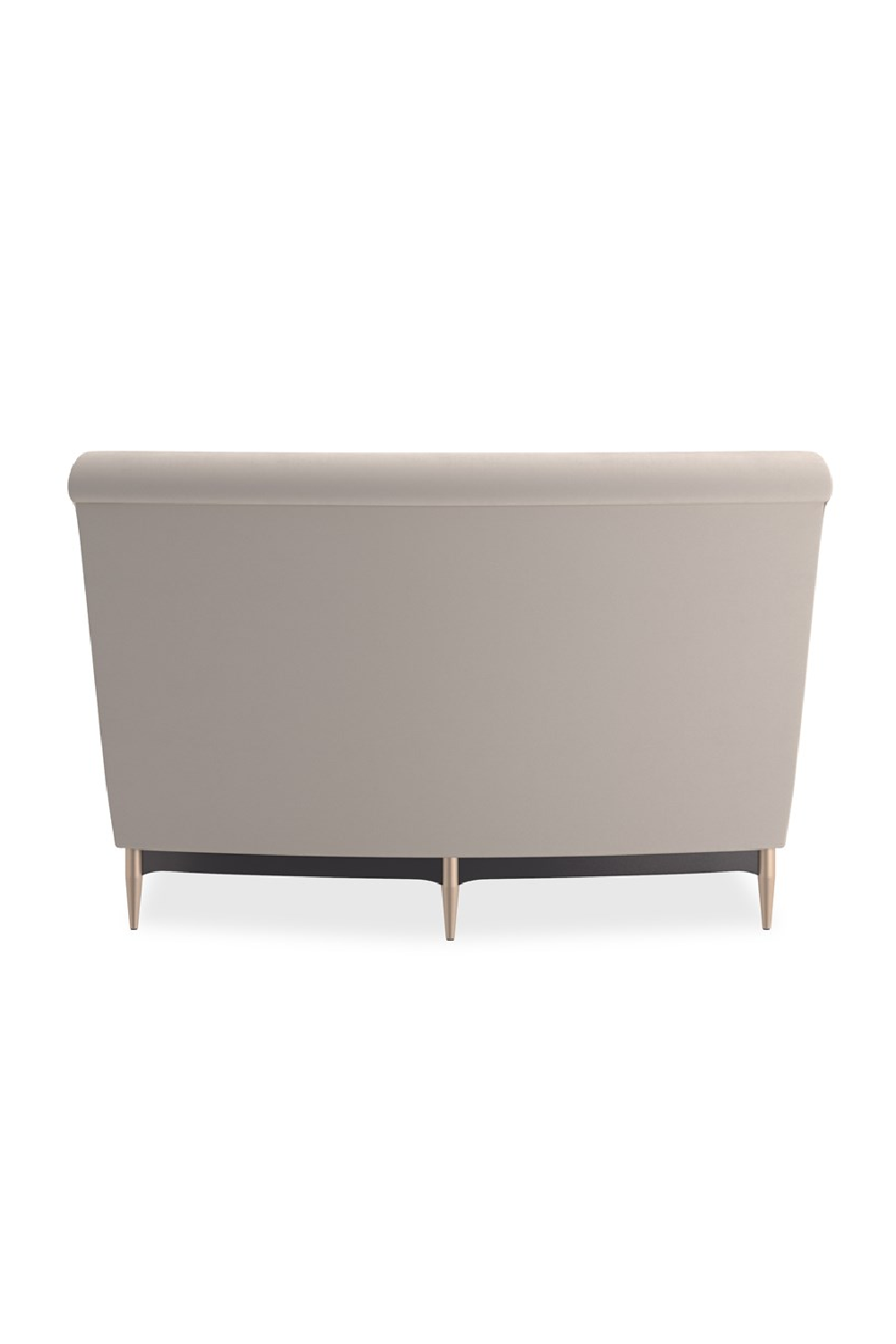 Beige Velvet Sectional Sofa | Caracole Three's Company | Oroa.com