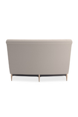 Beige Velvet Sectional Sofa | Caracole Three's Company | Oroa.com