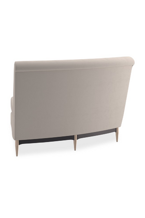 Beige Velvet Sectional Sofa | Caracole Three's Company | Oroa.com