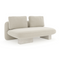 Velvet Upholstered Loveseat | Caracole Overlap | Oroa.com