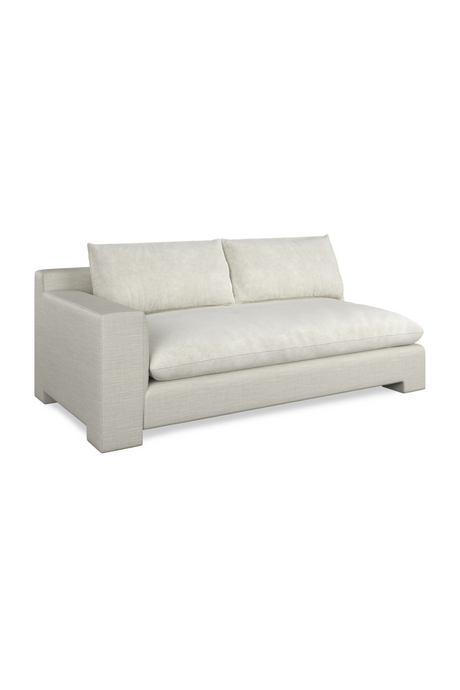 White Sectional Sofa | Caracole Devon | Oroa.com