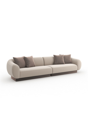 Ribbed Linen 2-Piece Sofa | Caracole Seta | Oroa.com