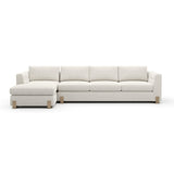 Beige Woven Chaise Lounge L | Caracole Counter Balance