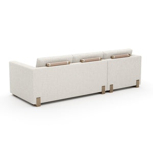   Beige Woven Chaise Lounge S | Oroa.com
