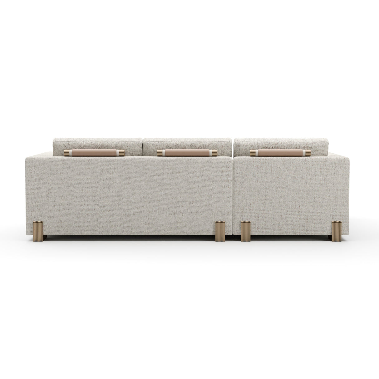   Beige Woven Chaise Lounge S | Oroa.com