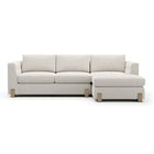Beige Woven Chaise Lounge S – Counter Balance – front view