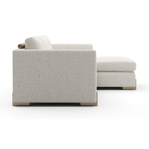   Beige Woven Chaise Lounge S | Oroa.com