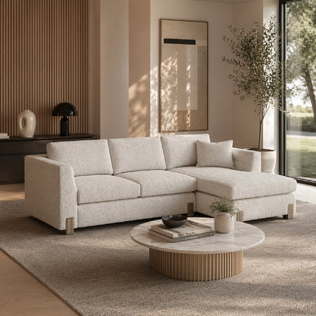   Beige Woven Chaise Lounge S | Oroa.com