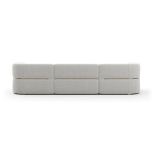   Ribbed Linen Sectional Sofa | Oroa.com