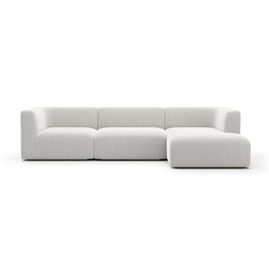   Ribbed Linen Sectional Sofa | Oroa.com