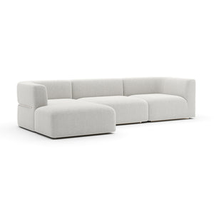  Ribbed Linen Sectional Sofa | Oroa.com