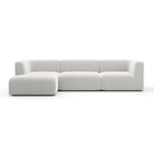 Ribbed Linen Sectional Sofa – Rhythm – alternate view 8