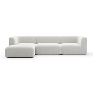   Ribbed Linen Sectional Sofa | Oroa.com